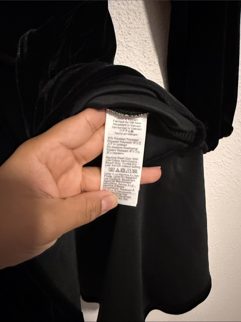 J.Crew Velvet Tie-Waist Mini Dress - Picture 5 of 9